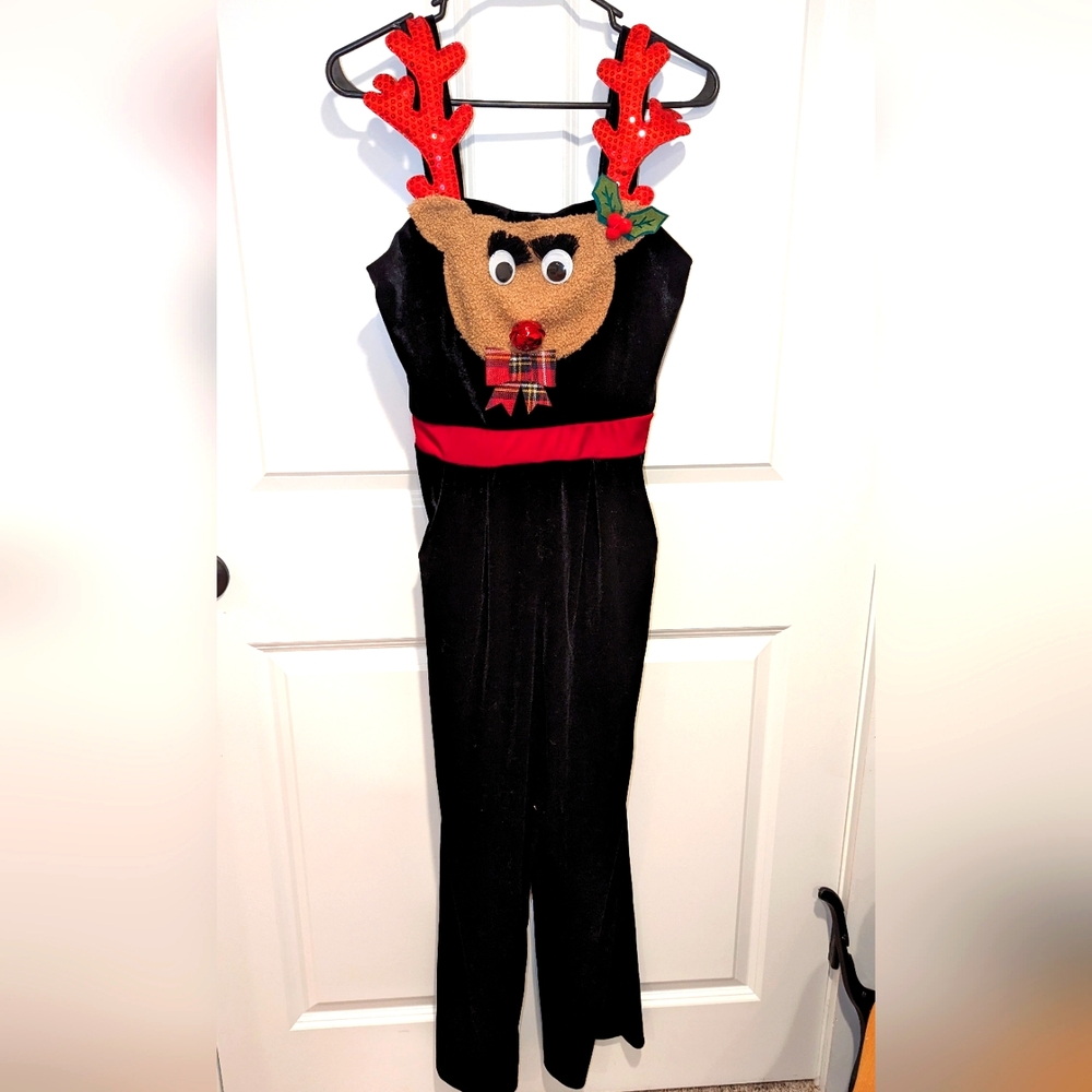 Christmas overalls size small wi